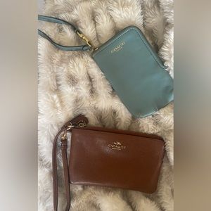 Coach wristlets